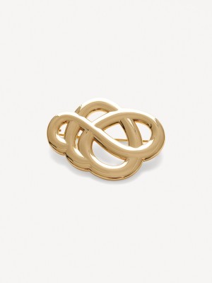 By Malene Birger Broche Brooch Andere Accessoires Goud | NL_BB49084