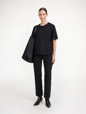 By Malene Birger Hedil T-shirt Topjes Zwart | NL_BB46551