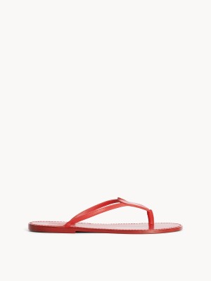 By Malene Birger Ladina Leather Sandals Schoenen Rood | NL_BB36713