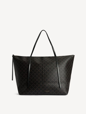 By Malene Birger Leesa Tote Tassen Donker | NL_BB45955