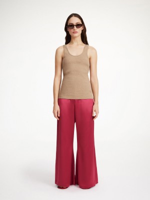 By Malene Birger Lucee Flared Broek Wild berries | NL_BB96220