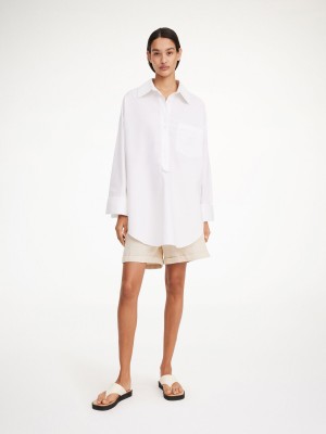 By Malene Birger Maye Organic Cotton Overhemd Wit | NL_BB64205