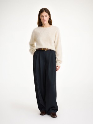 By Malene Birger Piscali Mid-waist Broek Zwart | NL_BB75349