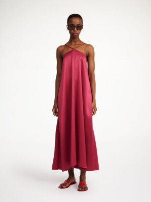 By Malene Birger Reganne Maxi Jurk Wild berries | NL_BB45318