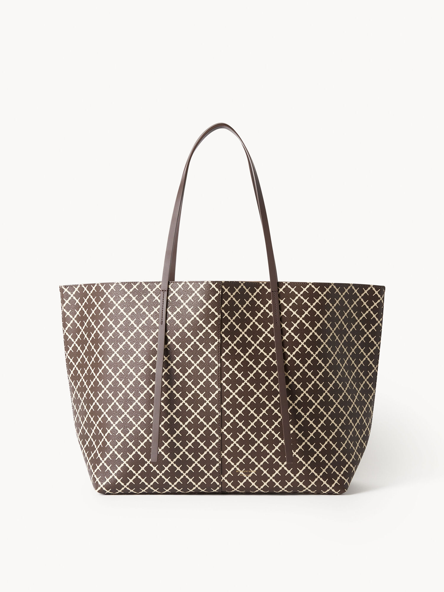 By Malene Birger Abi Printed Tote Tassen Bruin | NL_BB97687