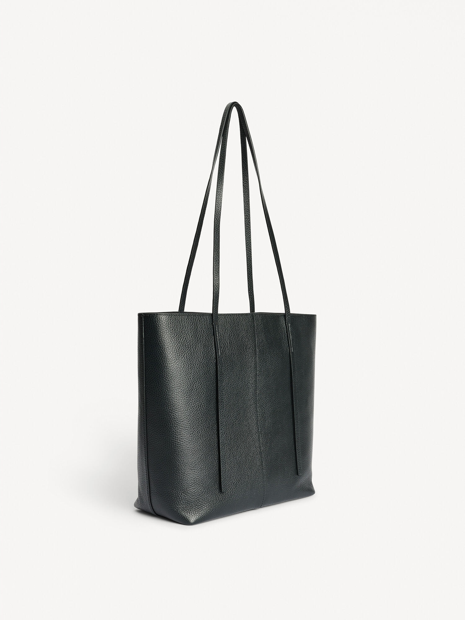 By Malene Birger Abilso Leather Tote Tassen Zwart | NL_BB77846