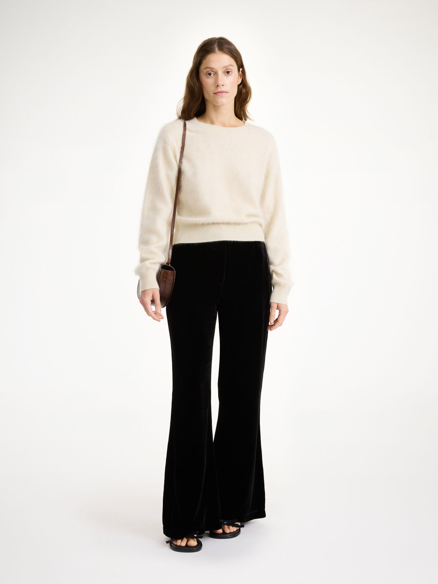 By Malene Birger Amores High-waisted Broek Zwart | NL_BB50560