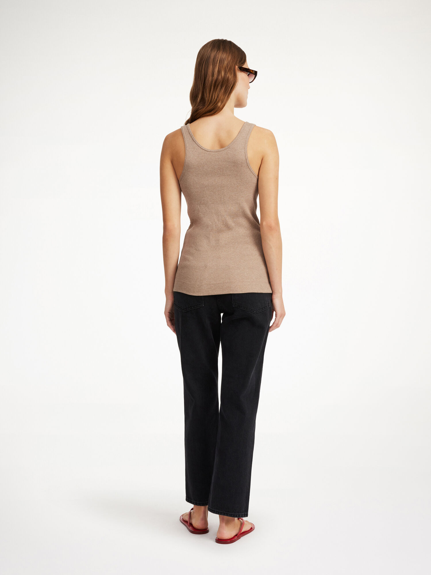 By Malene Birger Anisa Organic Cotton Tank Topjes Nomad | NL_BB63298