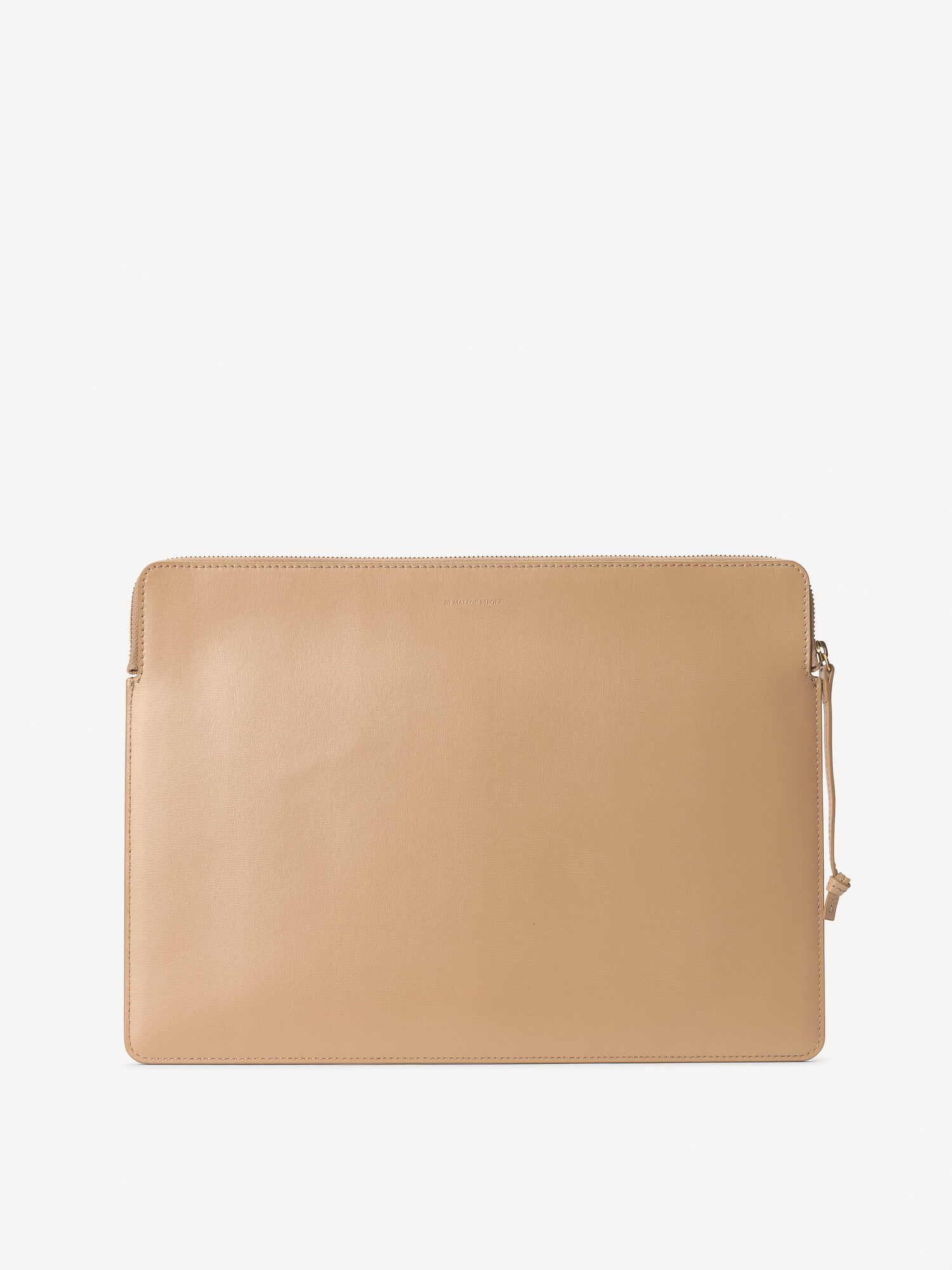 By Malene Birger Aya Leather Laptop Case Andere Accessoires Sand | NL_BB83590