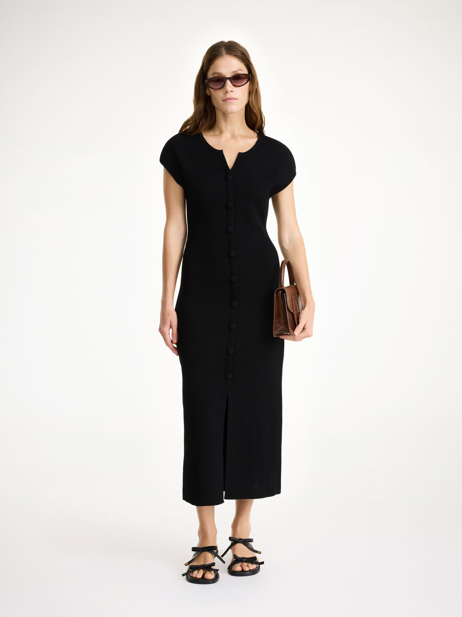 By Malene Birger Bielas Maxi Jurk Zwart | NL_BB13832