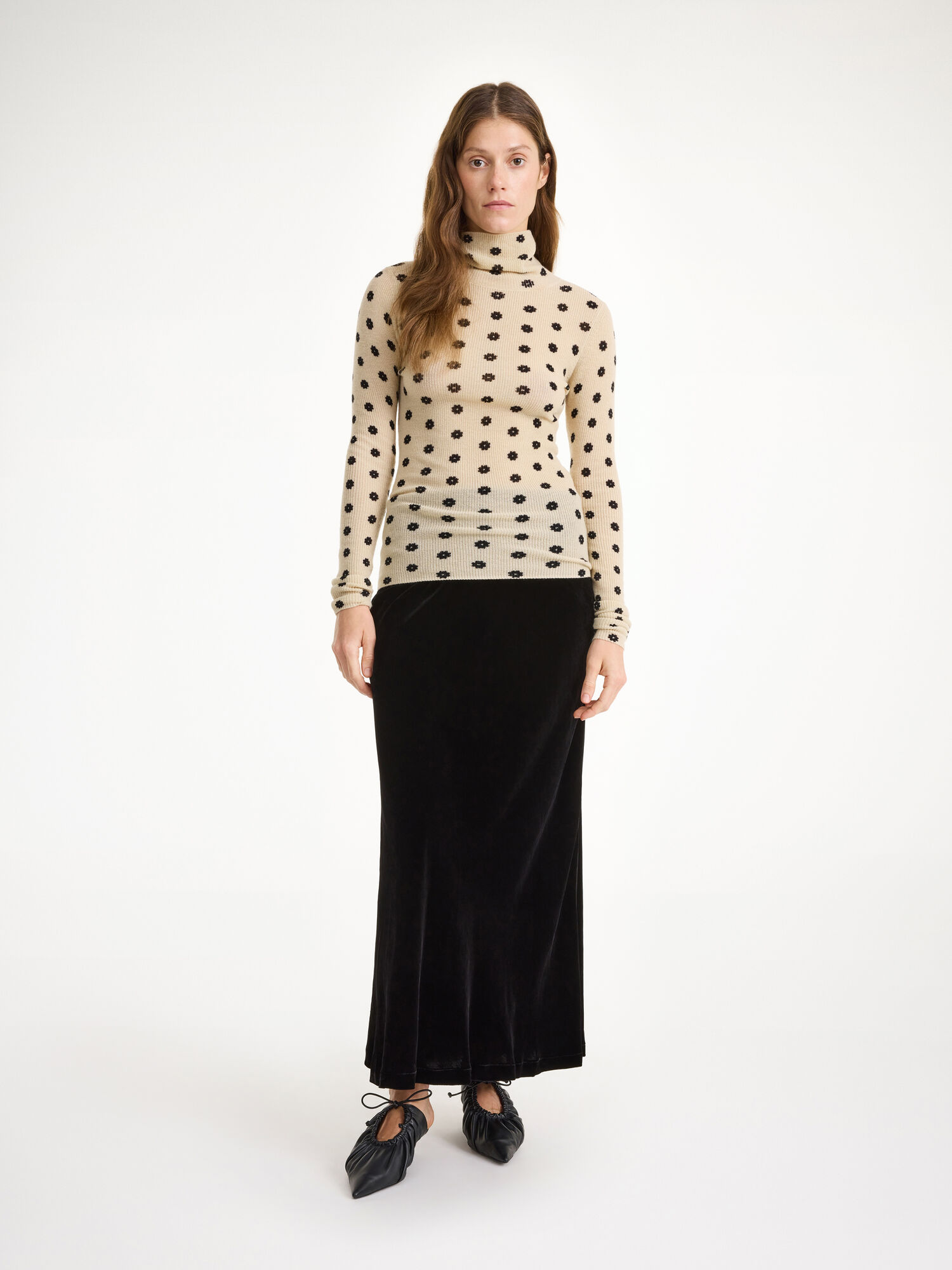 By Malene Birger Boshan Midi Rokken Zwart | NL_BB14831