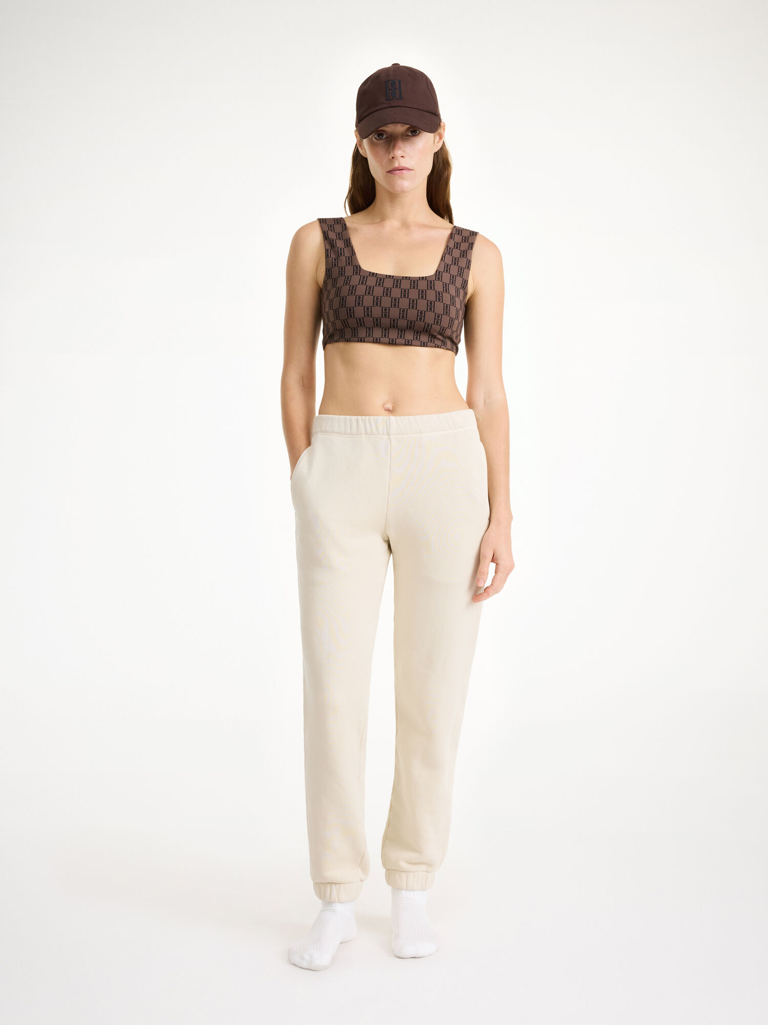 By Malene Birger Braga Athletic Top Athleisure Wear Donker | NL_BB52181