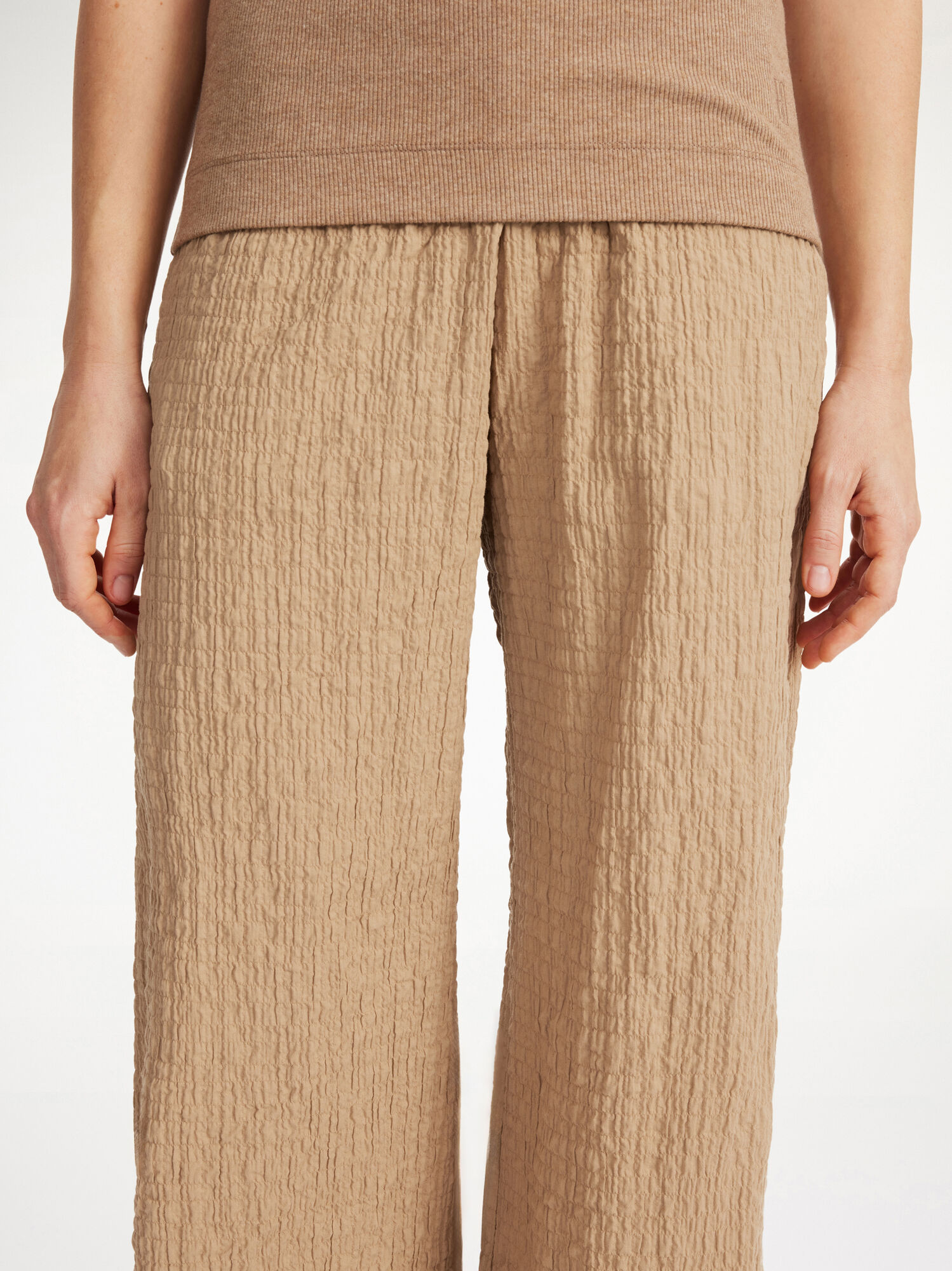 By Malene Birger Campine Wide-leg Broek Tannin | NL_BB67420