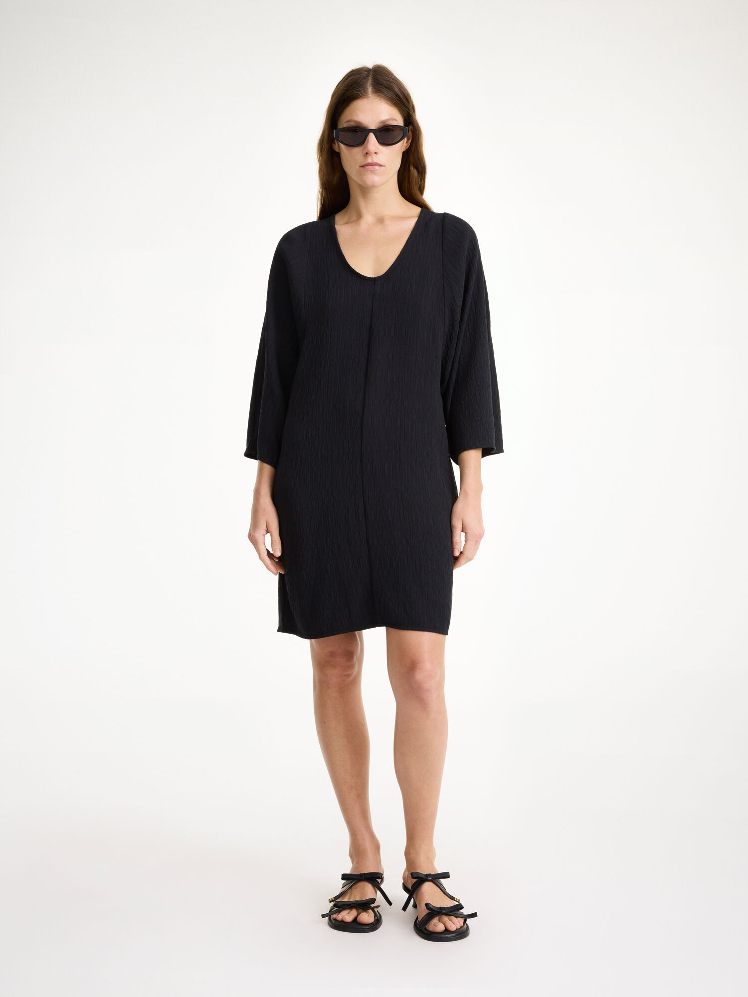 By Malene Birger Carmona Midi Jurk Zwart | NL_BB19518