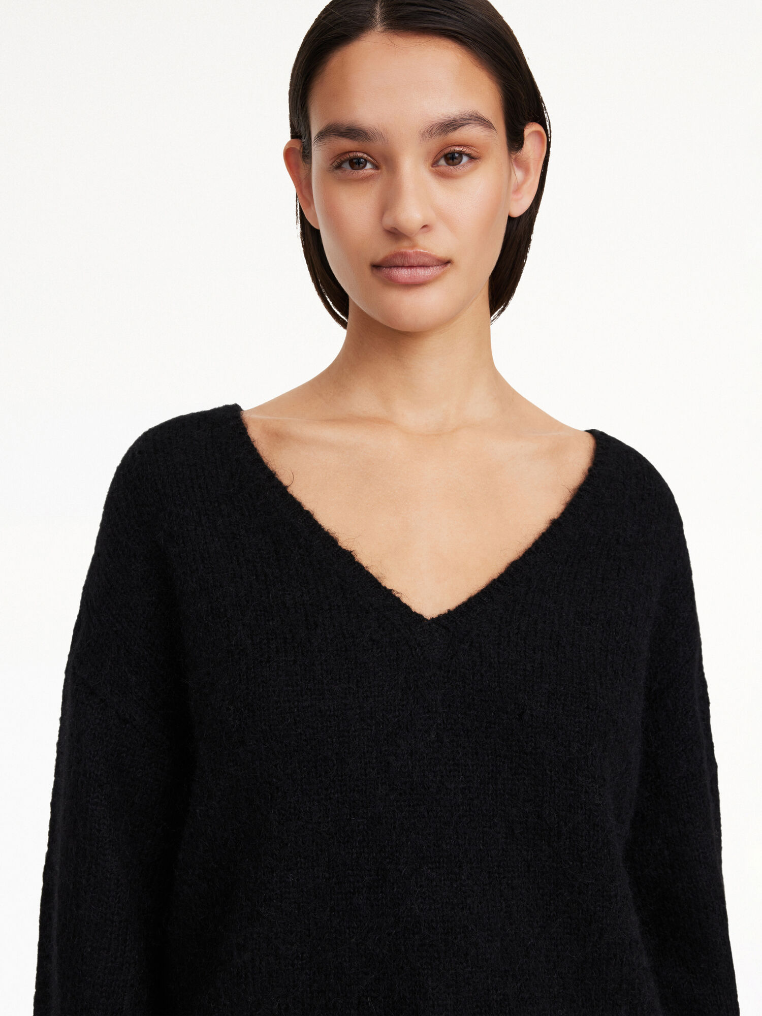 By Malene Birger Cimone Sweater Gebreide Kleding Zwart | NL_BB53298