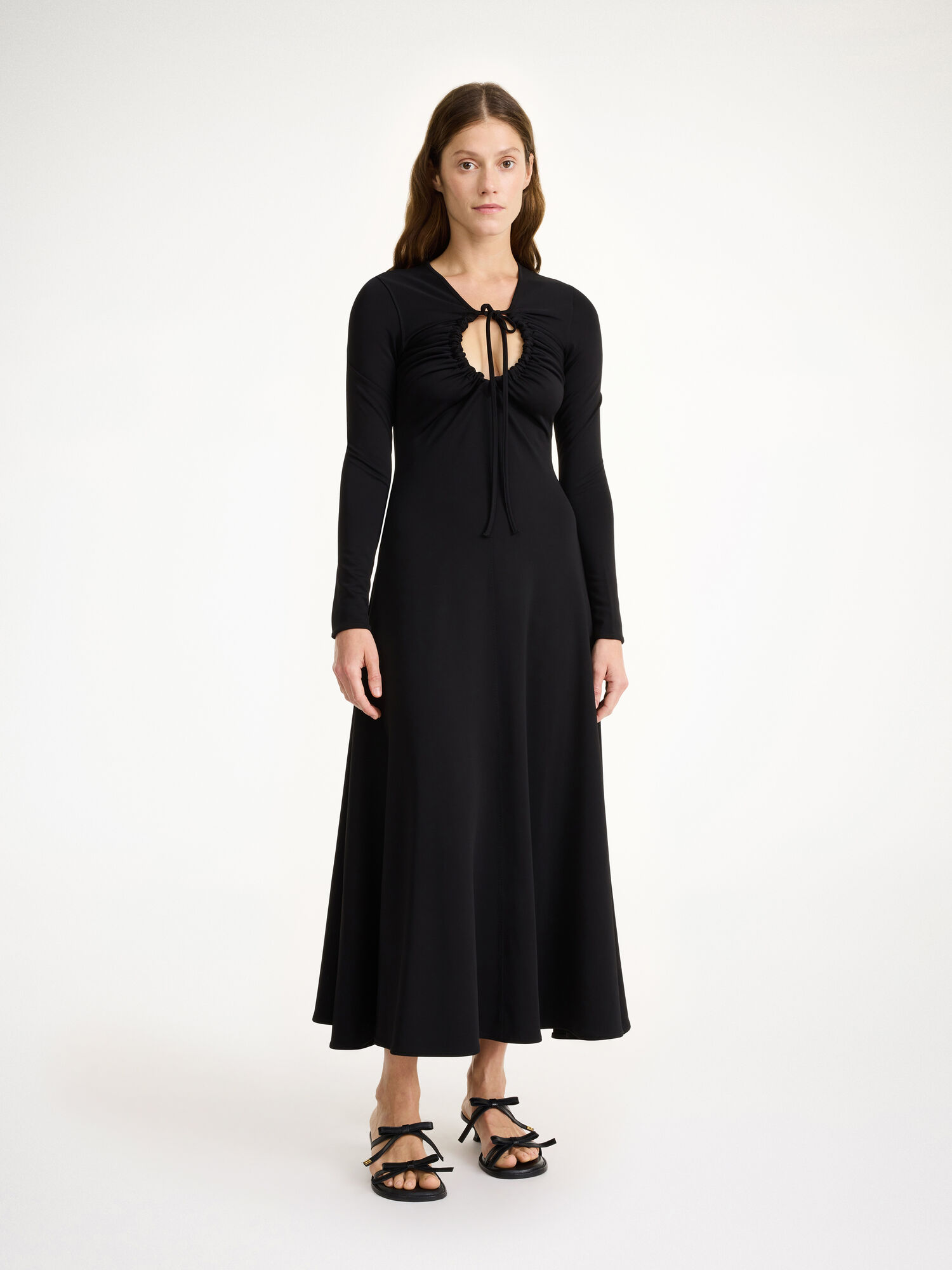 By Malene Birger Deija Maxi Jurk Zwart | NL_BB92585