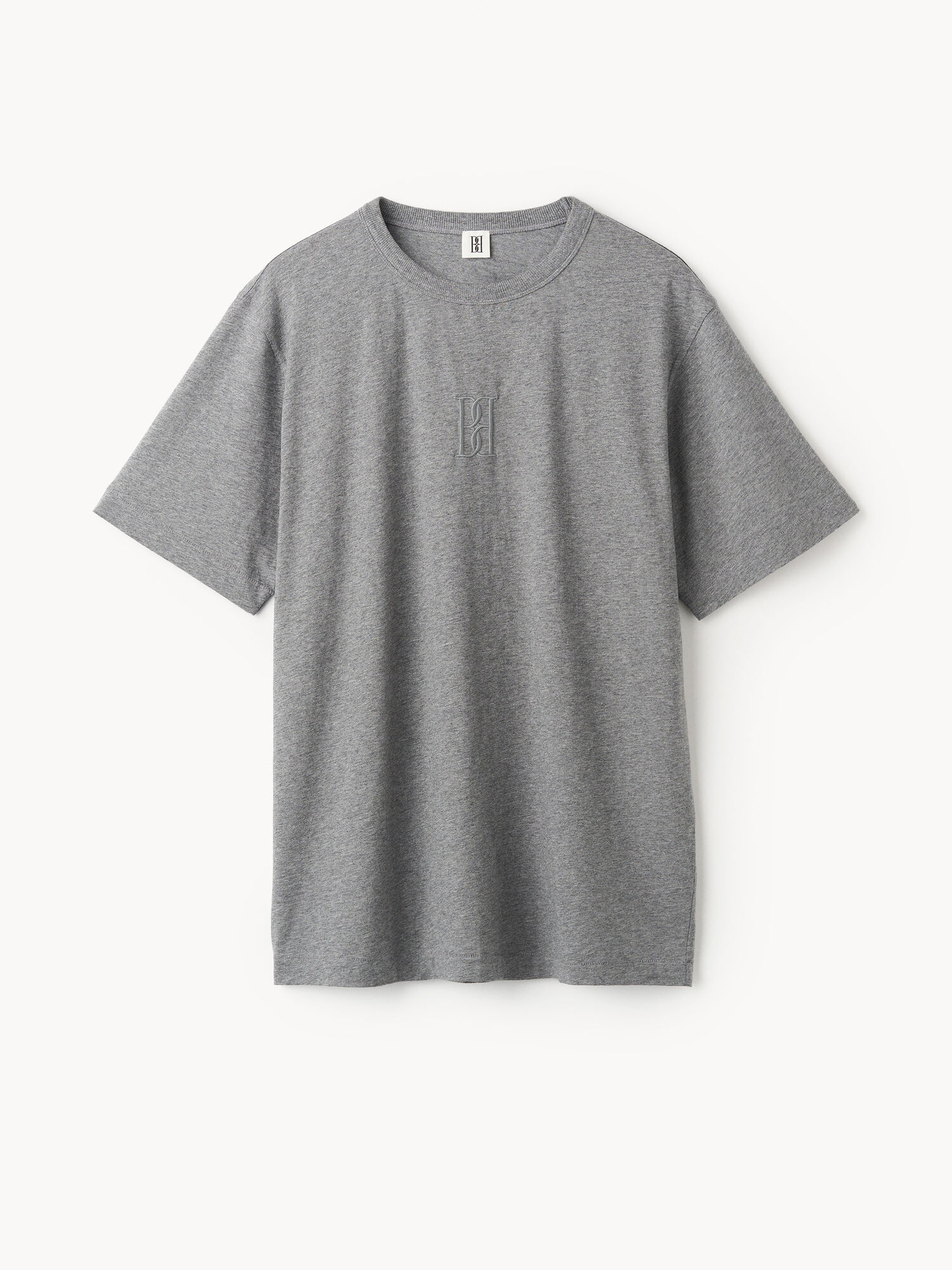 By Malene Birger Fayeh Organic Cotton T-shirt Topjes Grijs | NL_BB93586