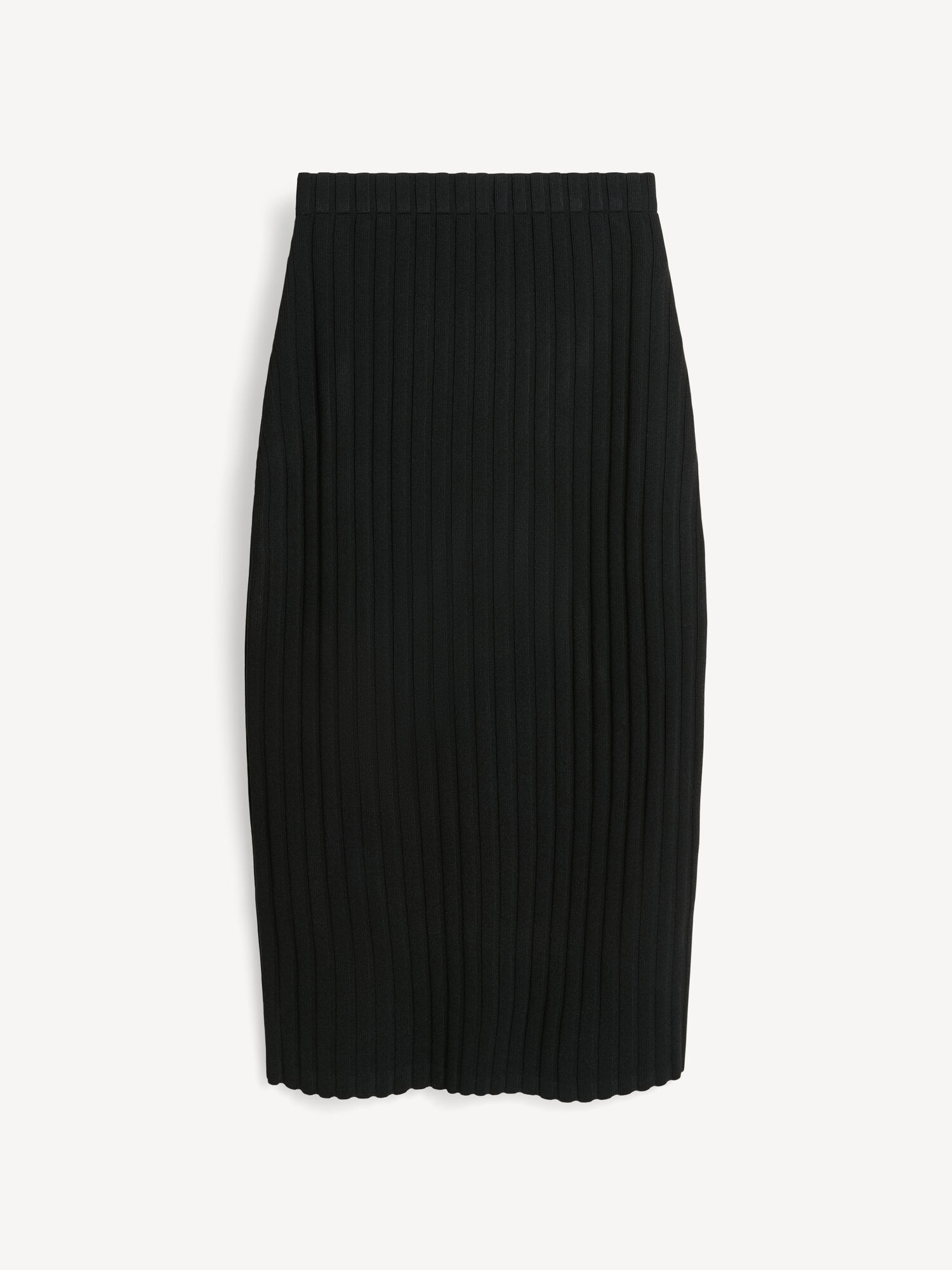 By Malene Birger Fiemme Midi Skirt Gebreide Kleding Zwart | NL_BB78133