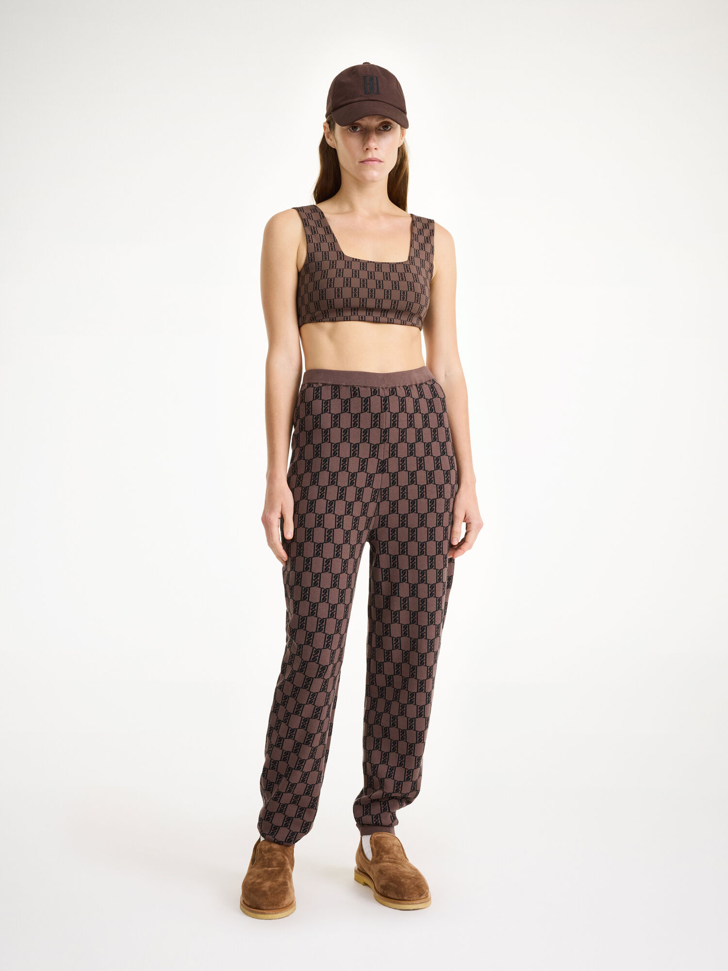 By Malene Birger Hali Knitted Sweatpants Athleisure Wear Donker | NL_BB23757