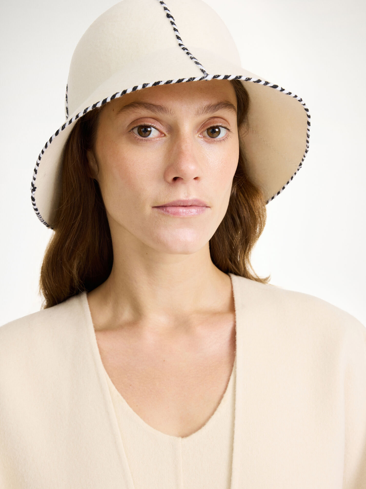 By Malene Birger Ilmura Wool Hat Andere Accessoires Oyster Gray | NL_BB61719