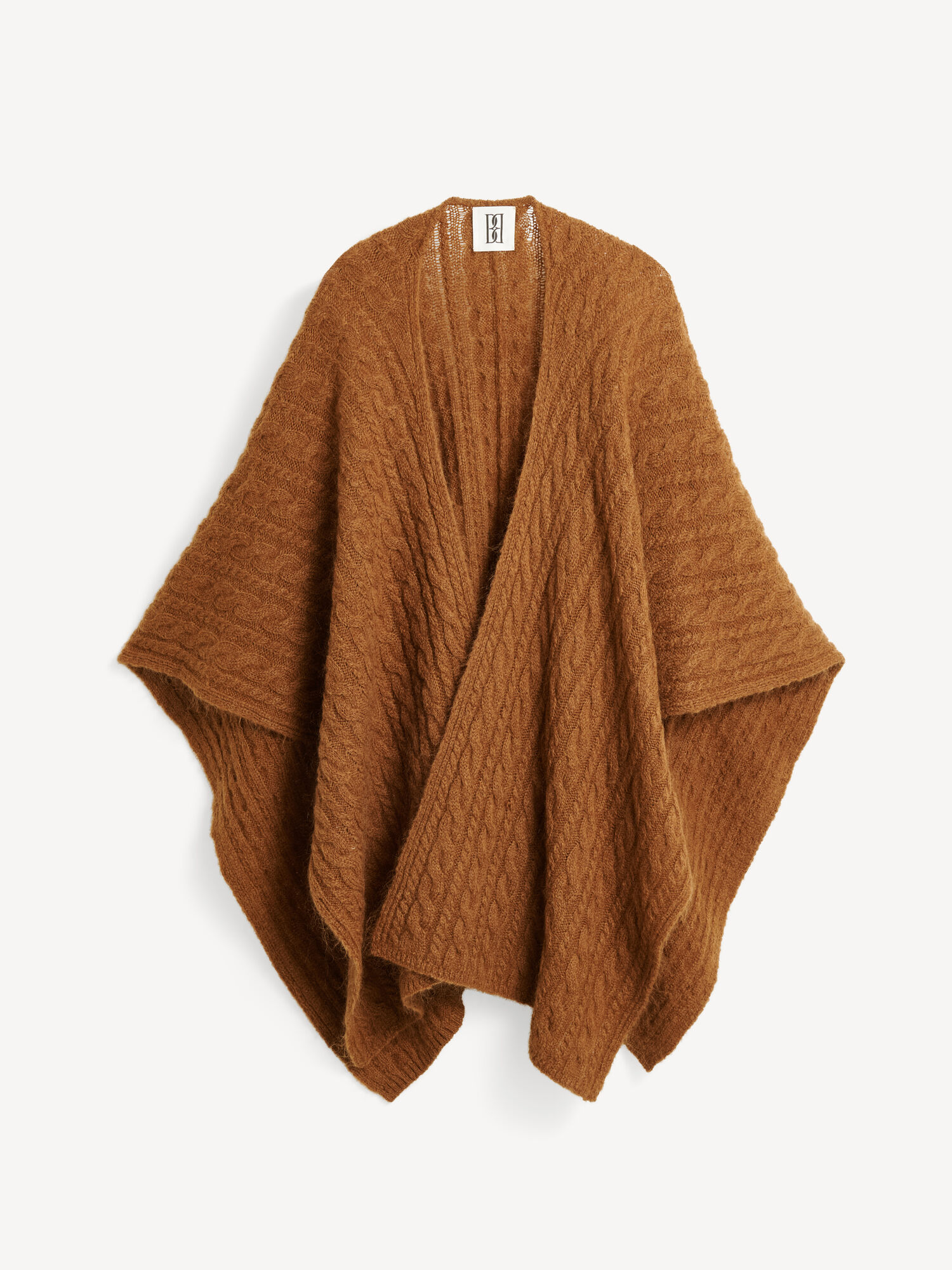 By Malene Birger Kassillas Wool-blend Poncho Gebreide Kleding Bison | NL_BB97627