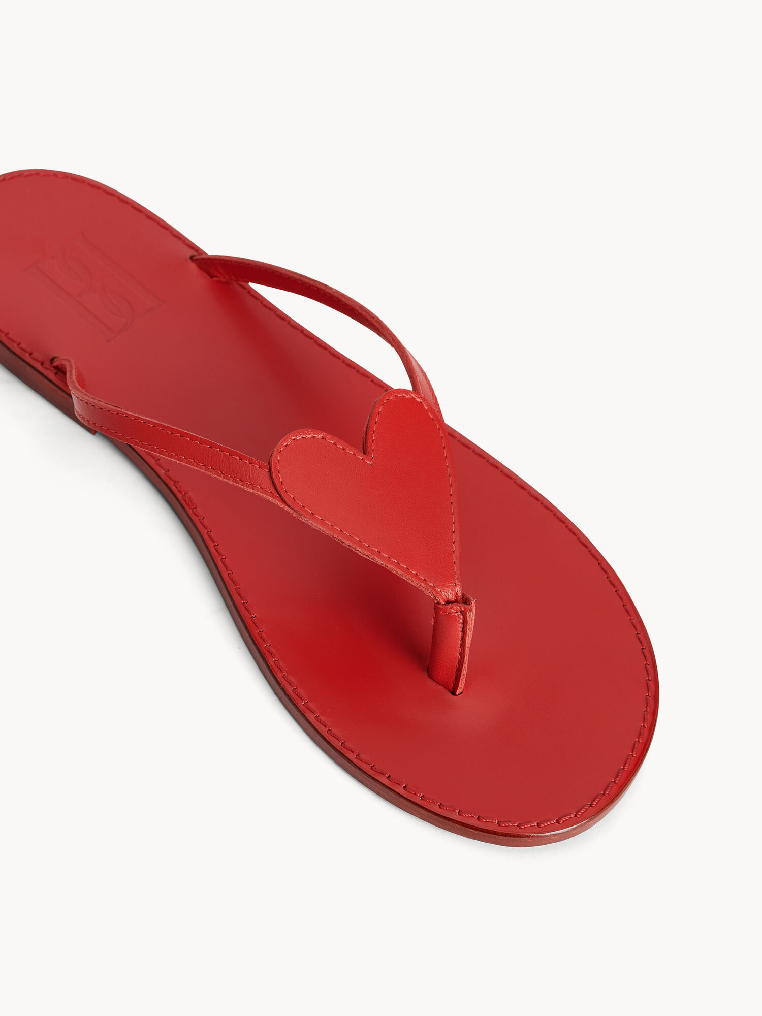 By Malene Birger Ladina Leather Sandals Schoenen Rood | NL_BB36713