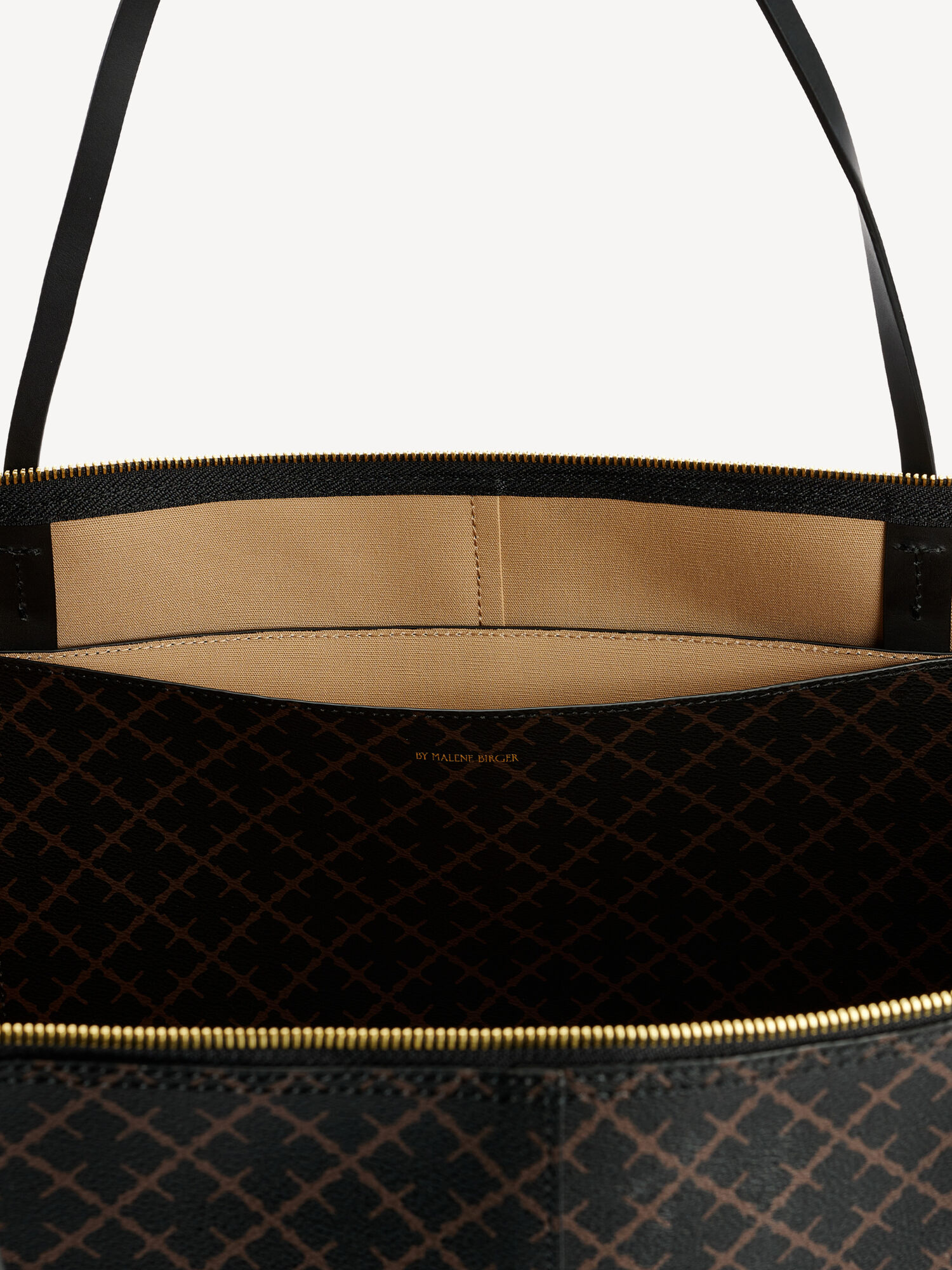 By Malene Birger Leesa Tote Tassen Donker | NL_BB45955