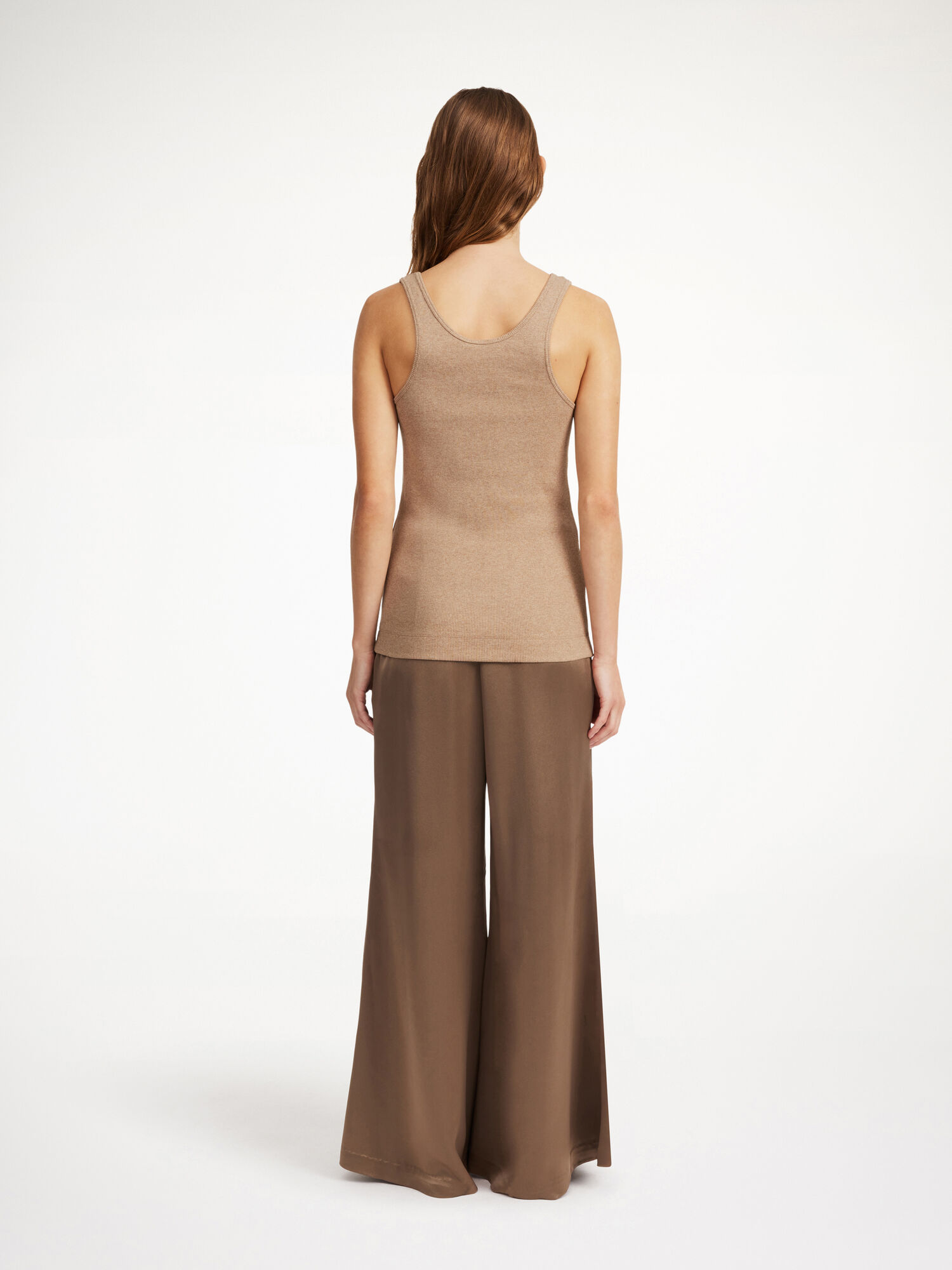 By Malene Birger Lucee Flared Broek Shitake | NL_BB67153