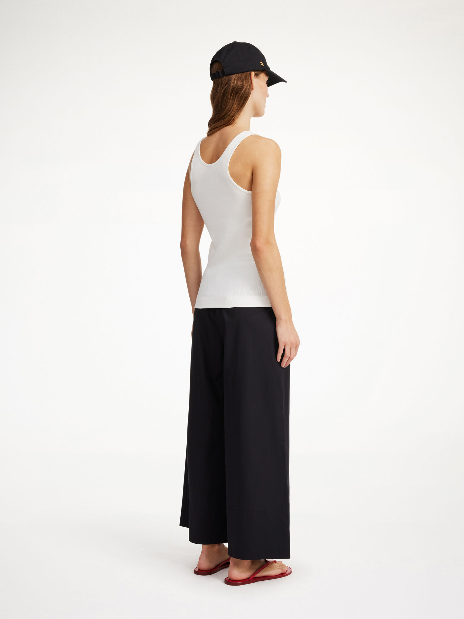 By Malene Birger Luisa High-waisted Broek Zwart | NL_BB69580