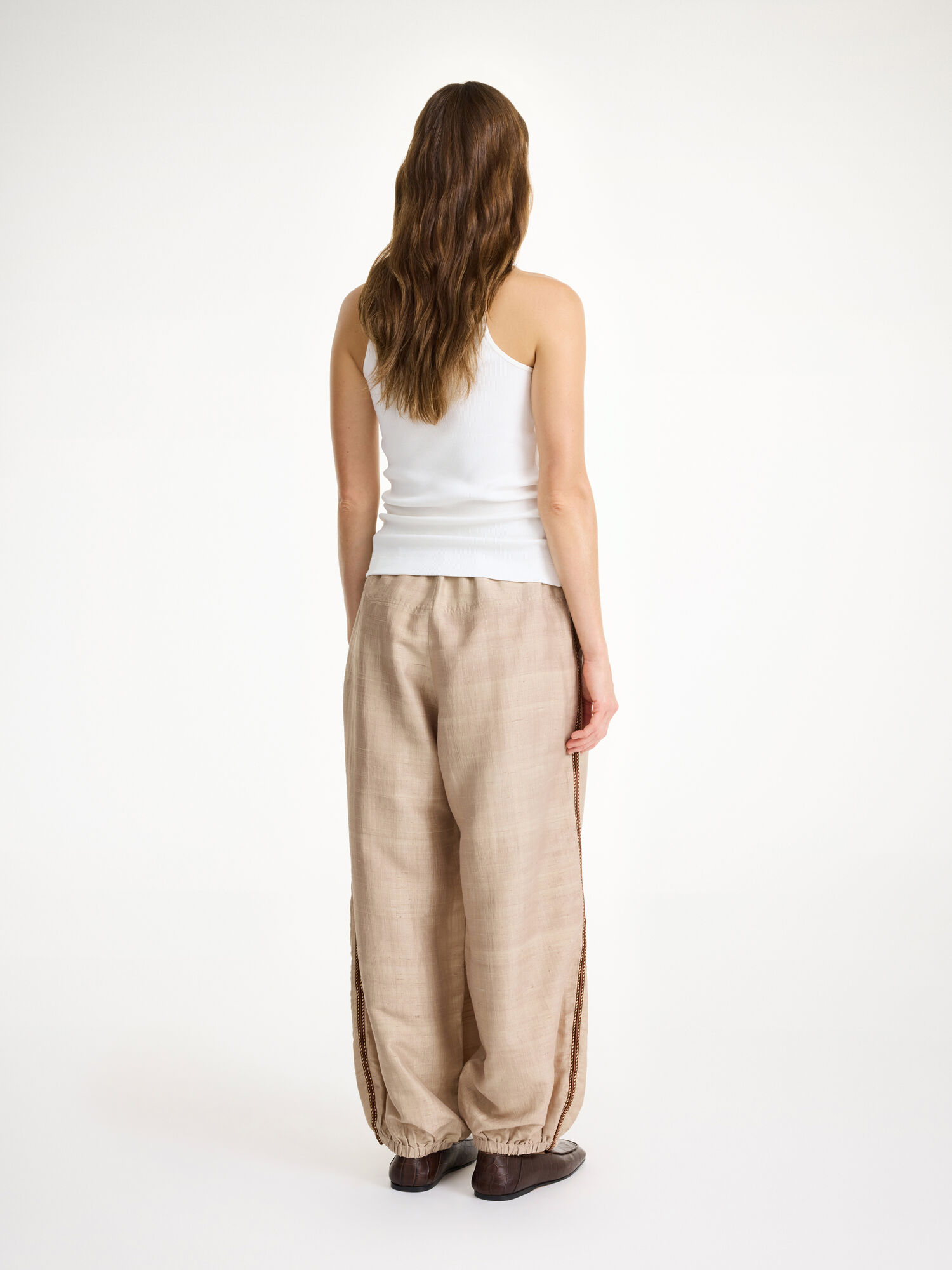 By Malene Birger Lumonas Silk Broek Nomad | NL_BB59801