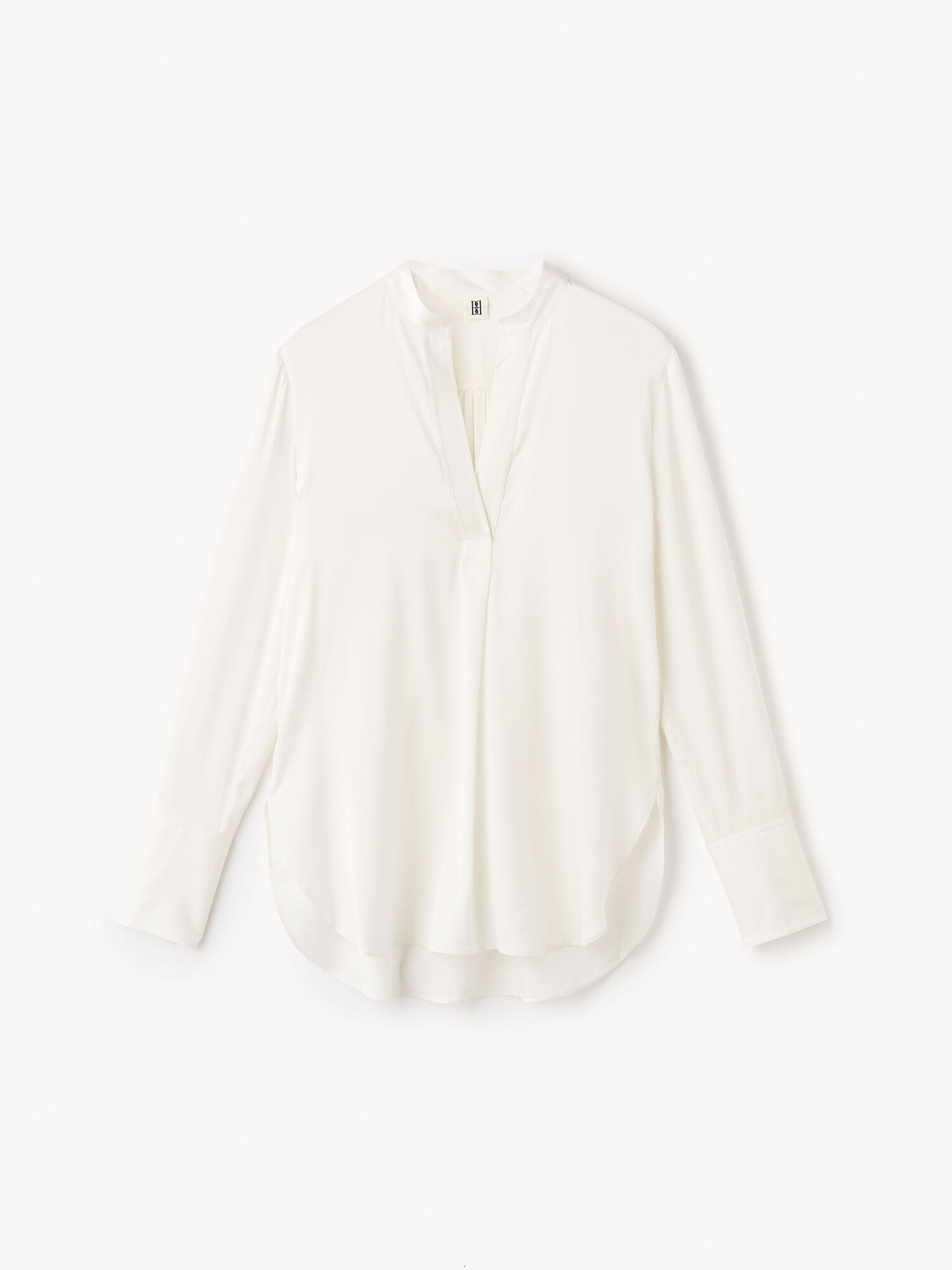 By Malene Birger Mabillon Silk Overhemd Wit | NL_BB59798