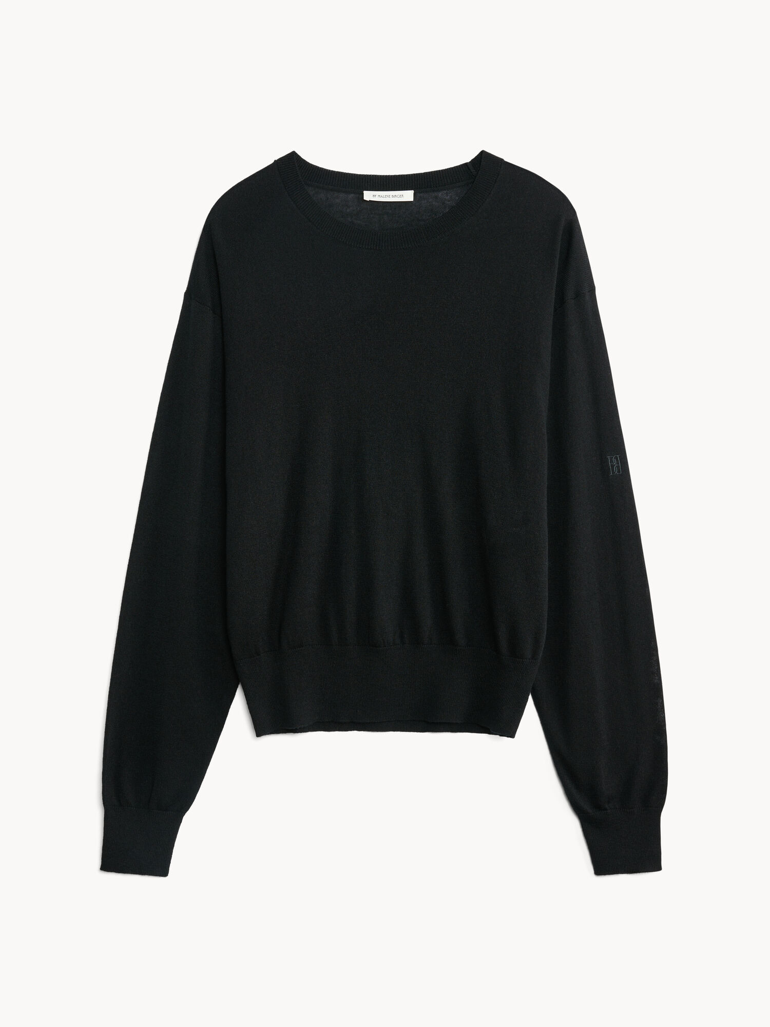 By Malene Birger Mantea Wool-blend Sweater Gebreide Kleding Zwart | NL_BB79352