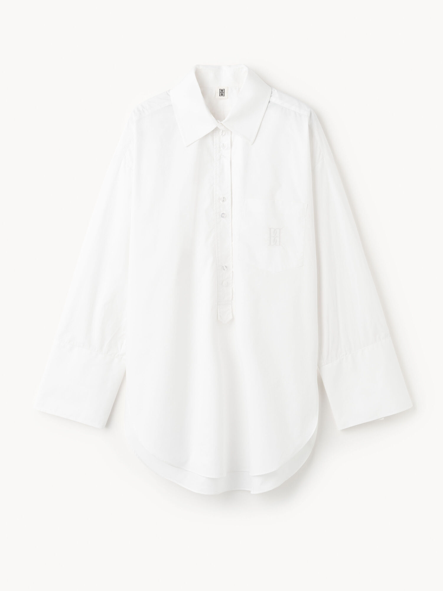 By Malene Birger Maye Organic Cotton Overhemd Wit | NL_BB64205