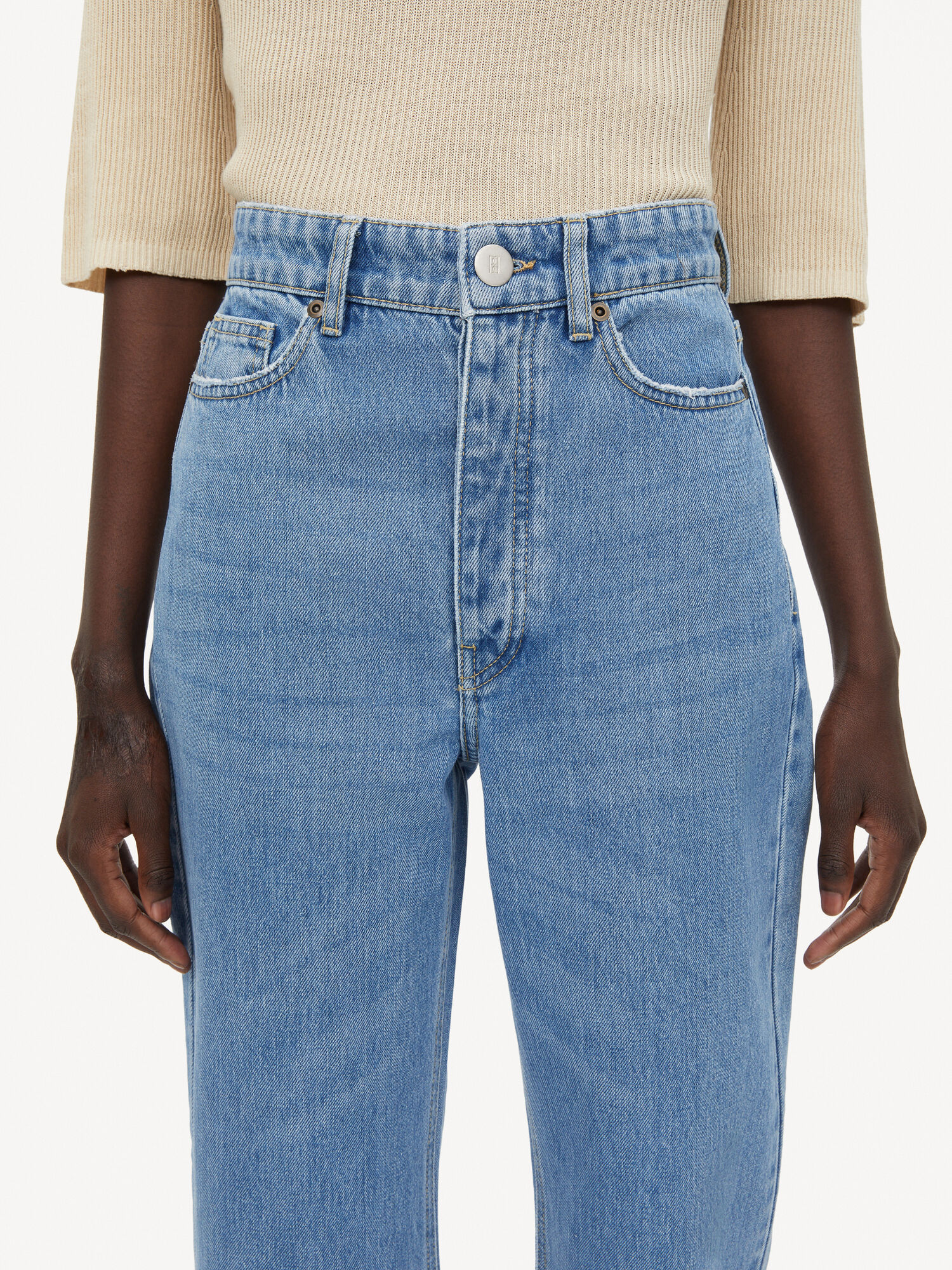 By Malene Birger Miliumlo Organic Cotton Jeans Blauw | NL_BB21465