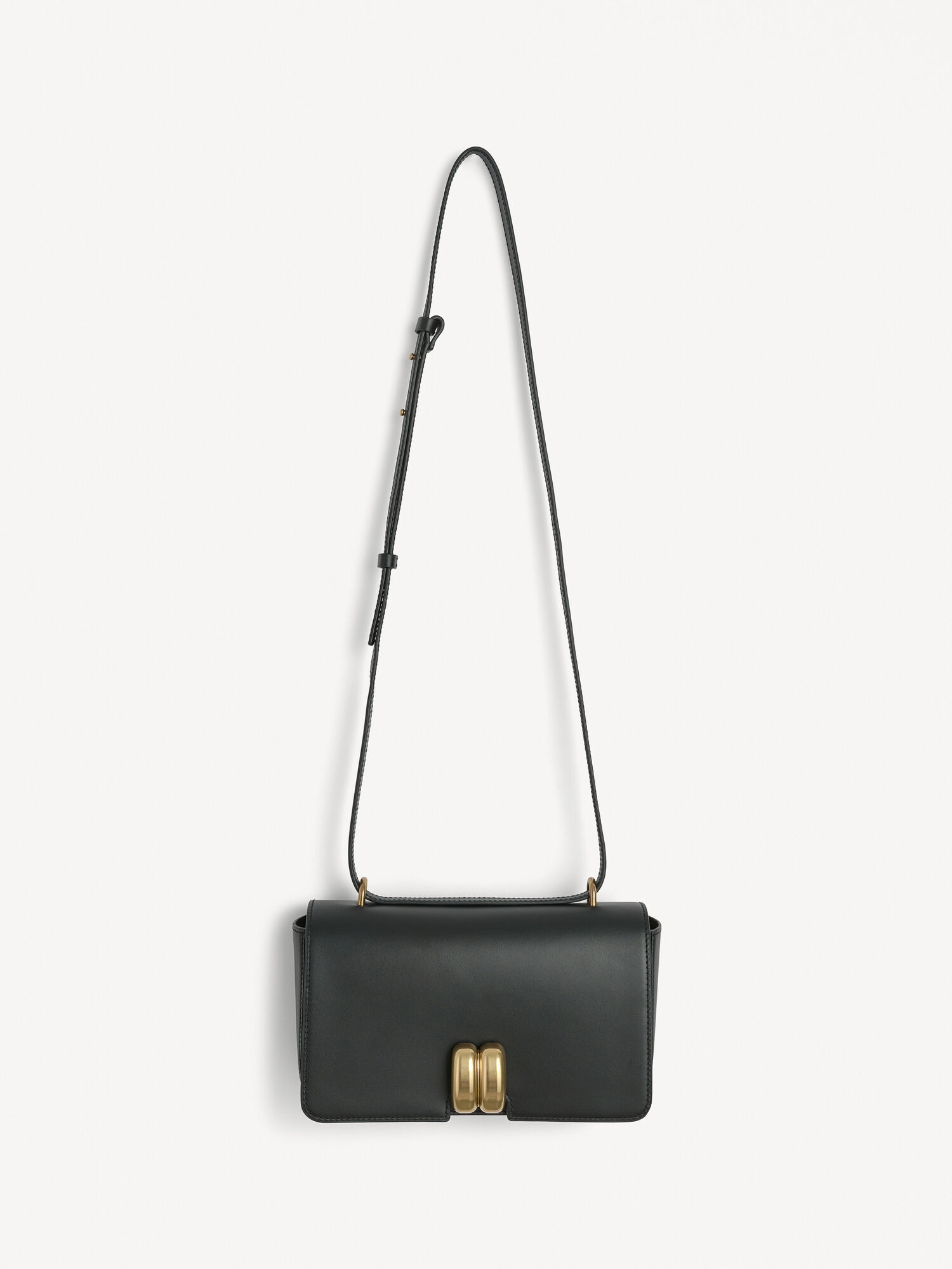 By Malene Birger Noval Leather Shoulder Tassen Zwart | NL_BB85514