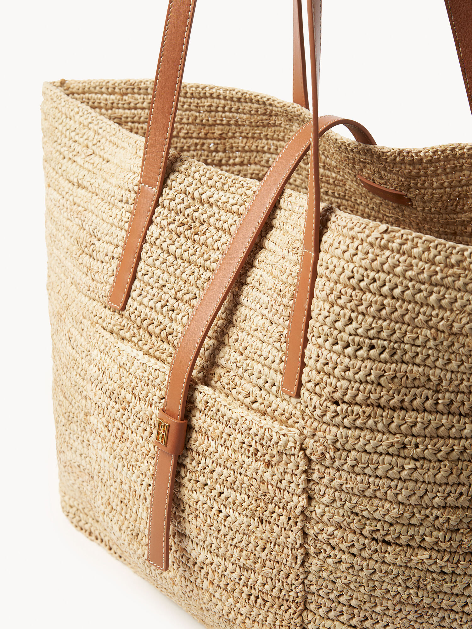 By Malene Birger Palla Straw Tote Tassen Licht | NL_BB94376