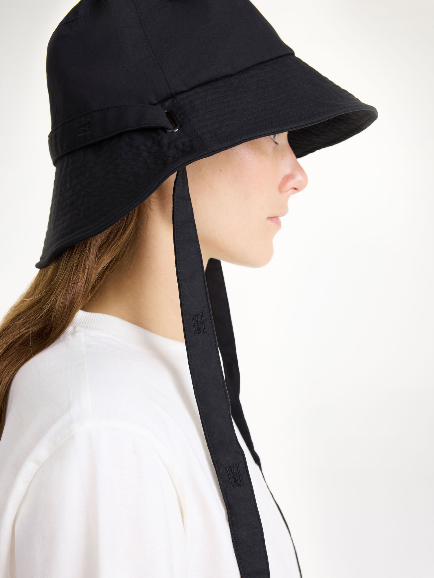 By Malene Birger Piova Cotton Hat Andere Accessoires Zwart | NL_BB88786