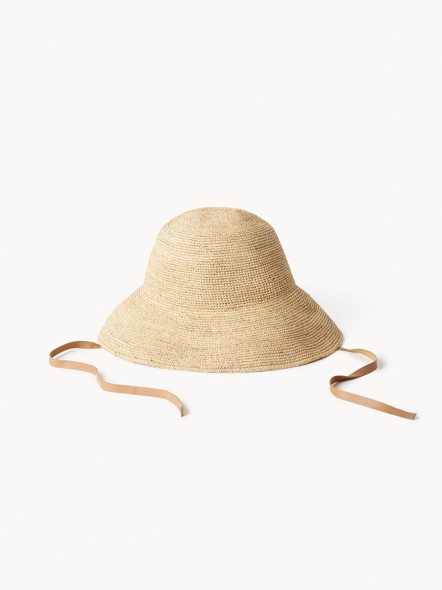 By Malene Birger Rafiah Straw Hat Andere Accessoires Licht | NL_BB21802