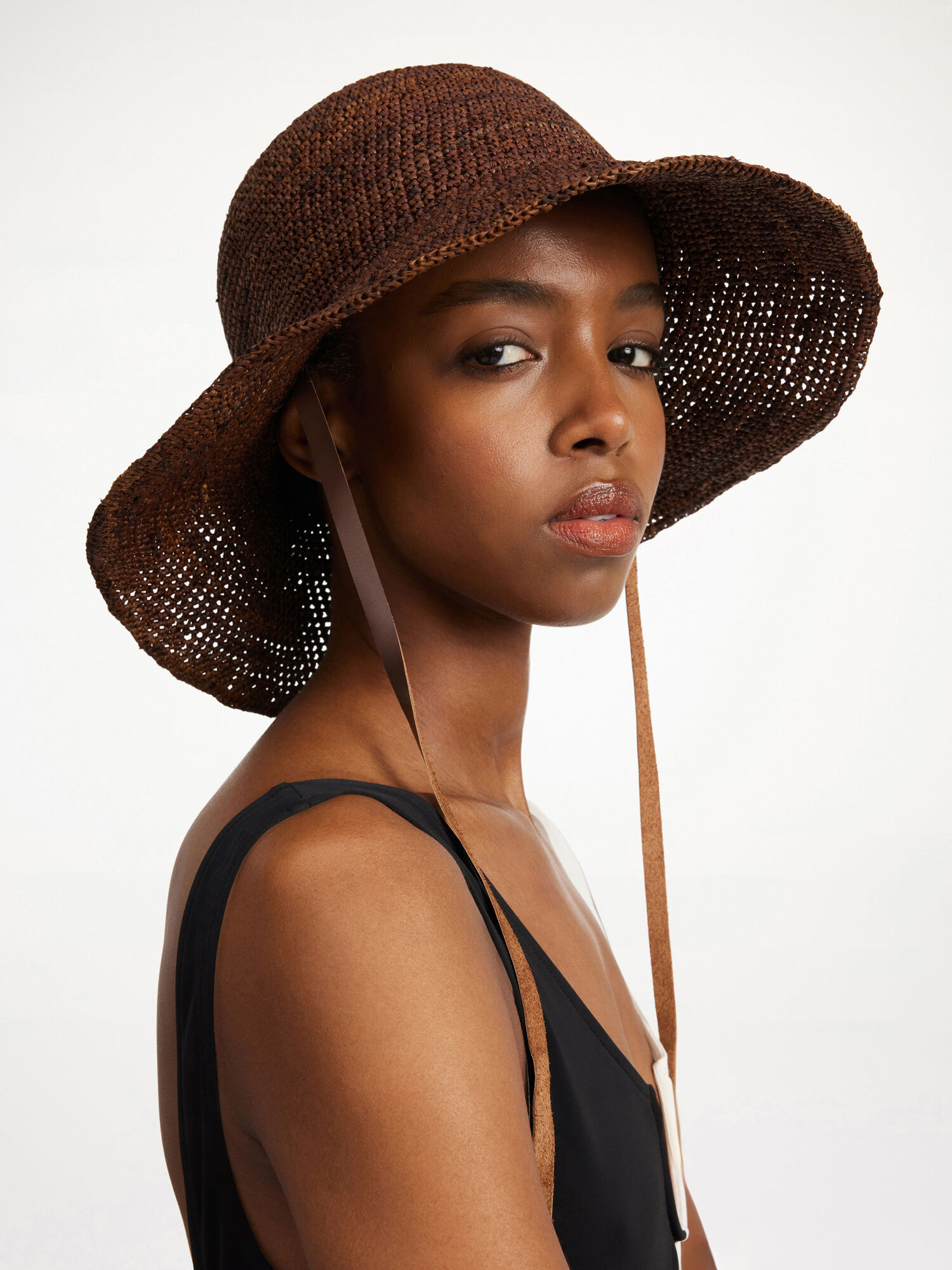 By Malene Birger Rafiah Straw Hat Andere Accessoires Bison | NL_BB41969