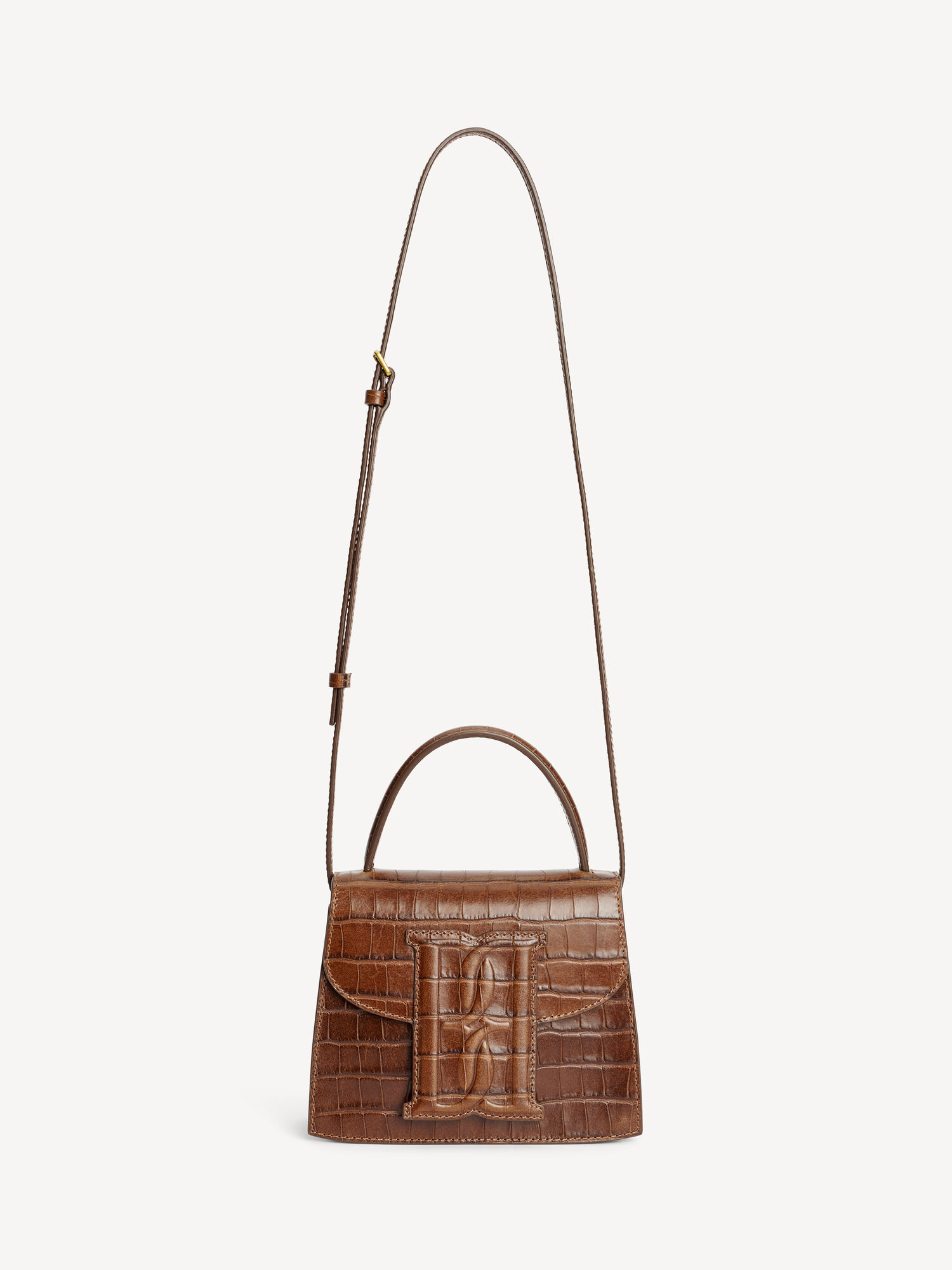 By Malene Birger Ramil Leather Shoulder Tassen Bison | NL_BB81526