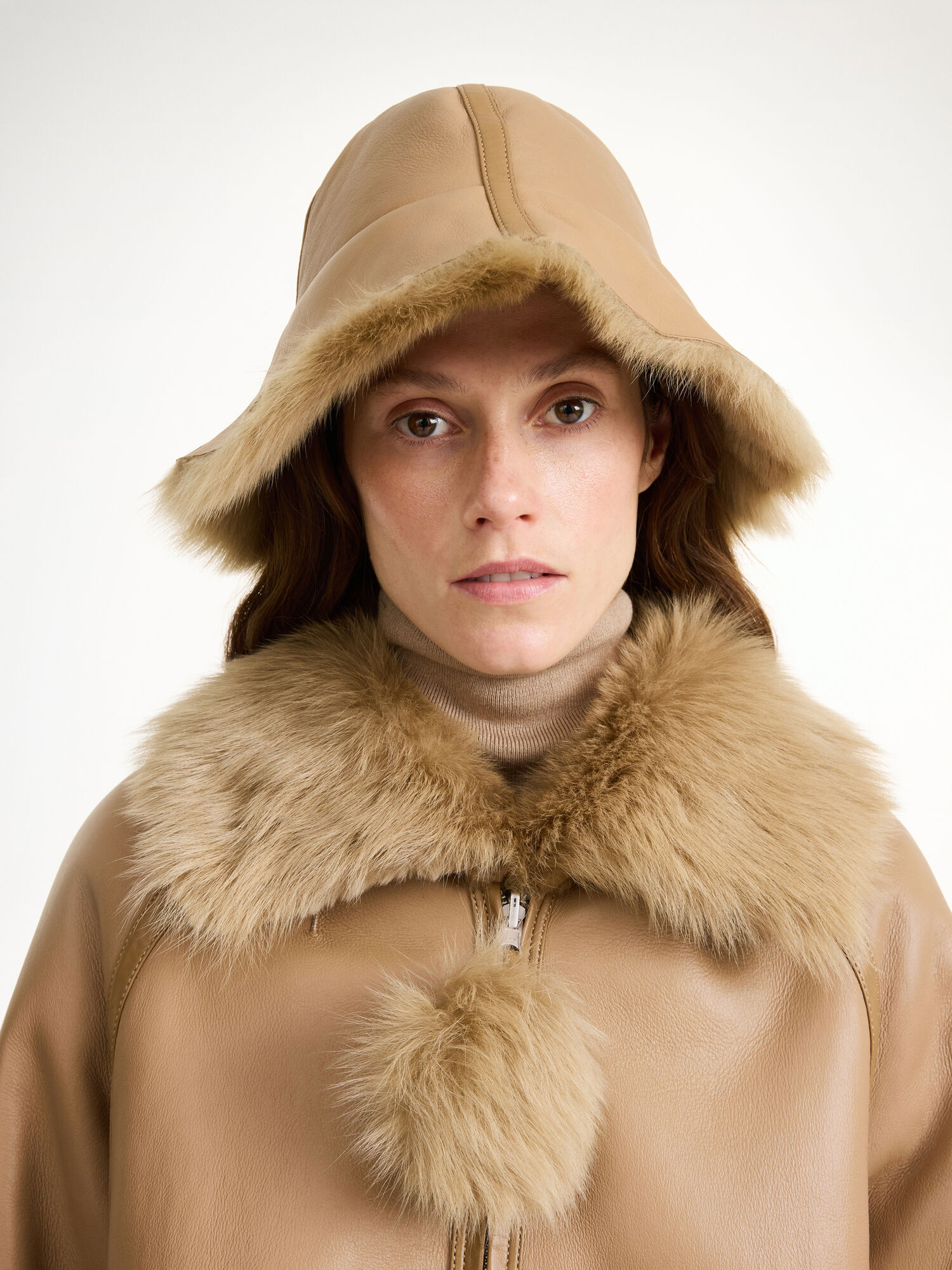 By Malene Birger Sheelan Shearling Hat Andere Accessoires Tannin | NL_BB84845