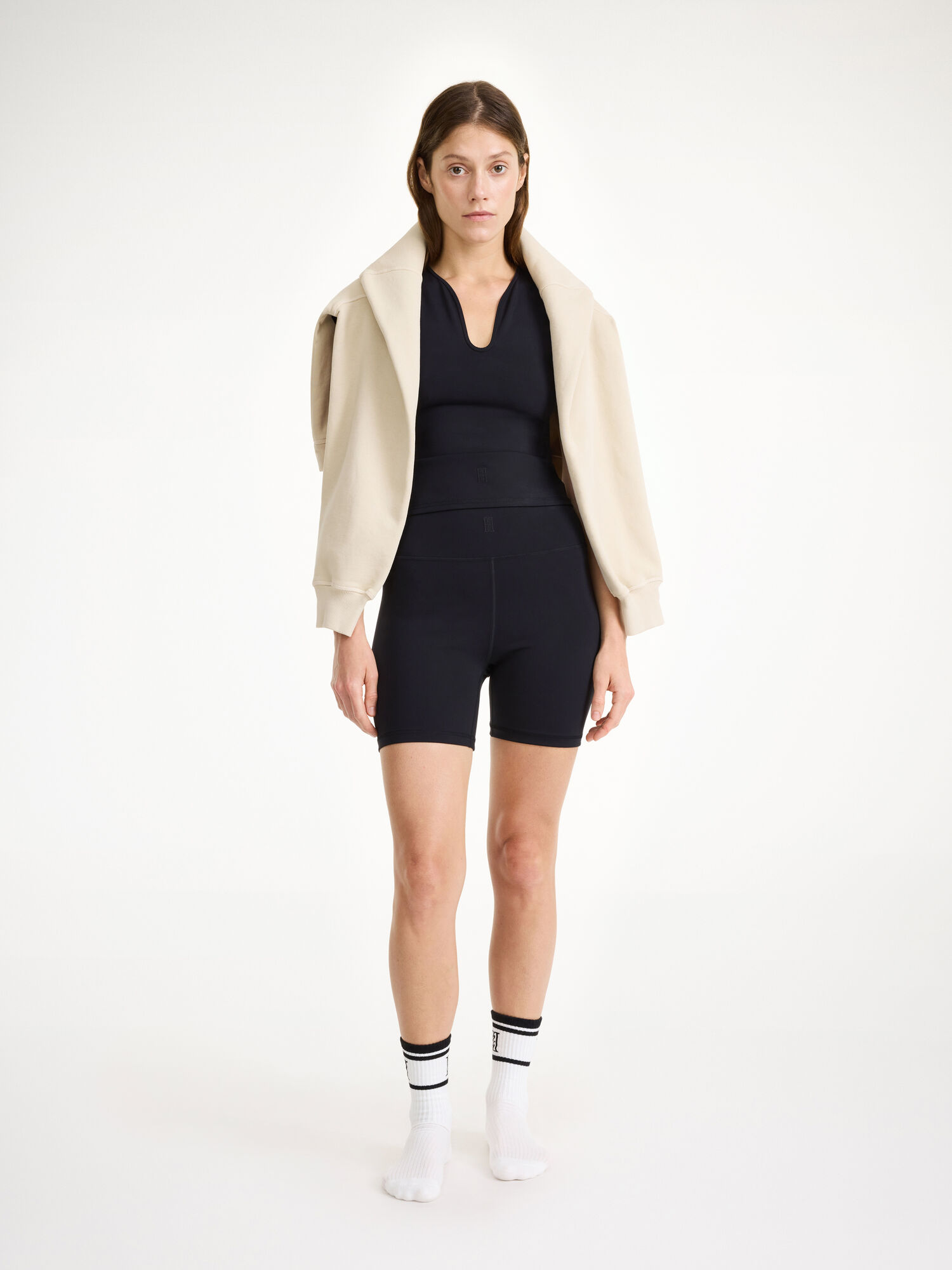 By Malene Birger Siola Atheletic Korte Broek Zwart | NL_BB23855