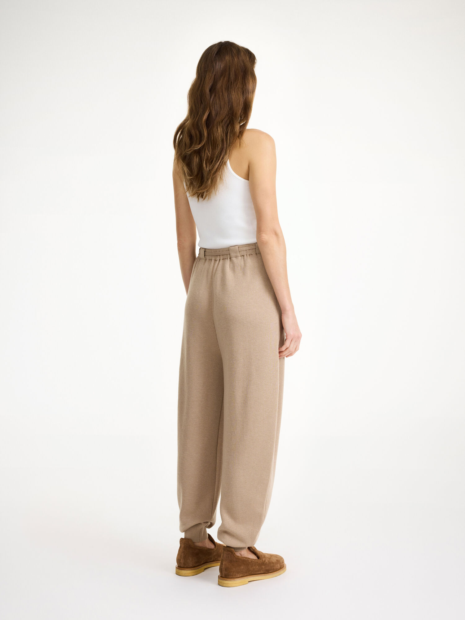 By Malene Birger Tevana High-waisted Trousers Gebreide Kleding Nomad | NL_BB48789