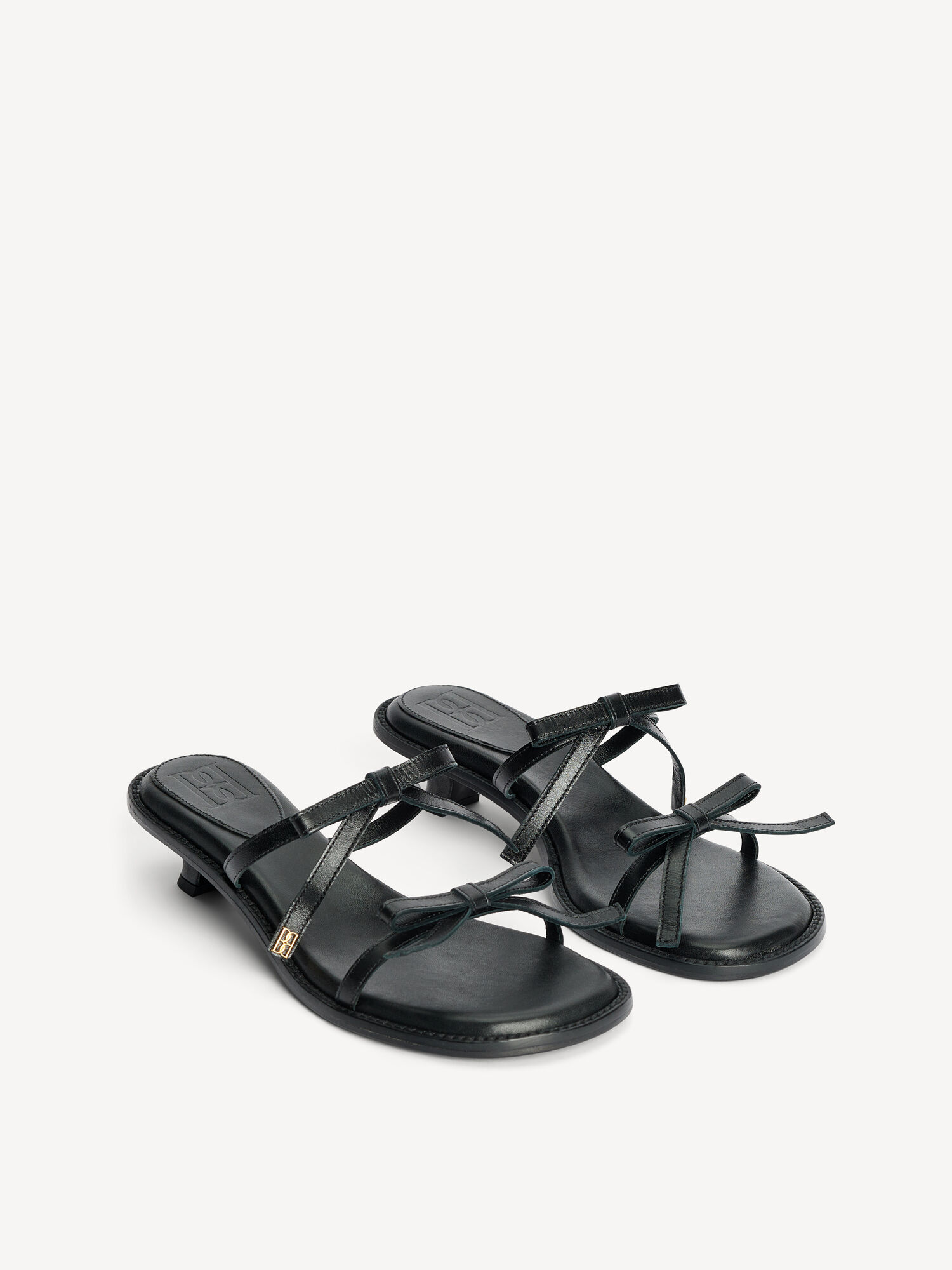 By Malene Birger Tianno Leather Sandals Schoenen Zwart | NL_BB38713