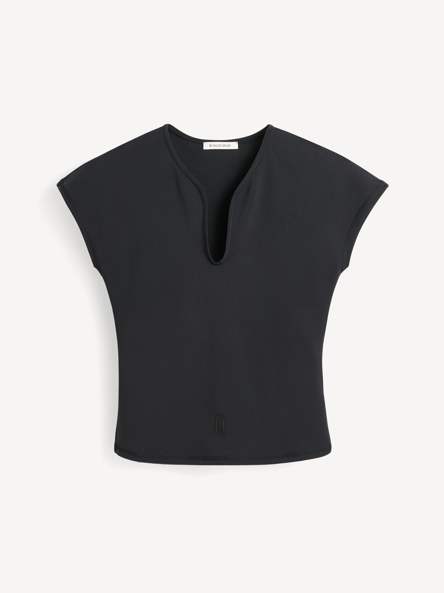 By Malene Birger Venazia Athletic Top Athleisure Wear Zwart | NL_BB91796